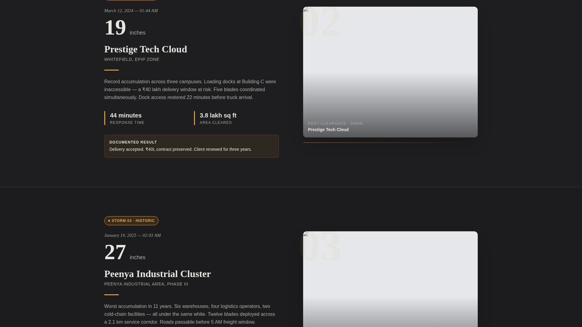 Plow - Reliable Snowremoval Landing Page Template