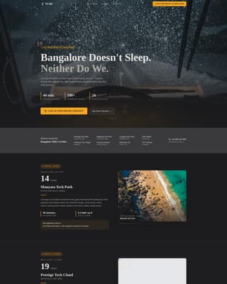 Plow - Reliable Snowremoval Landing Page Template