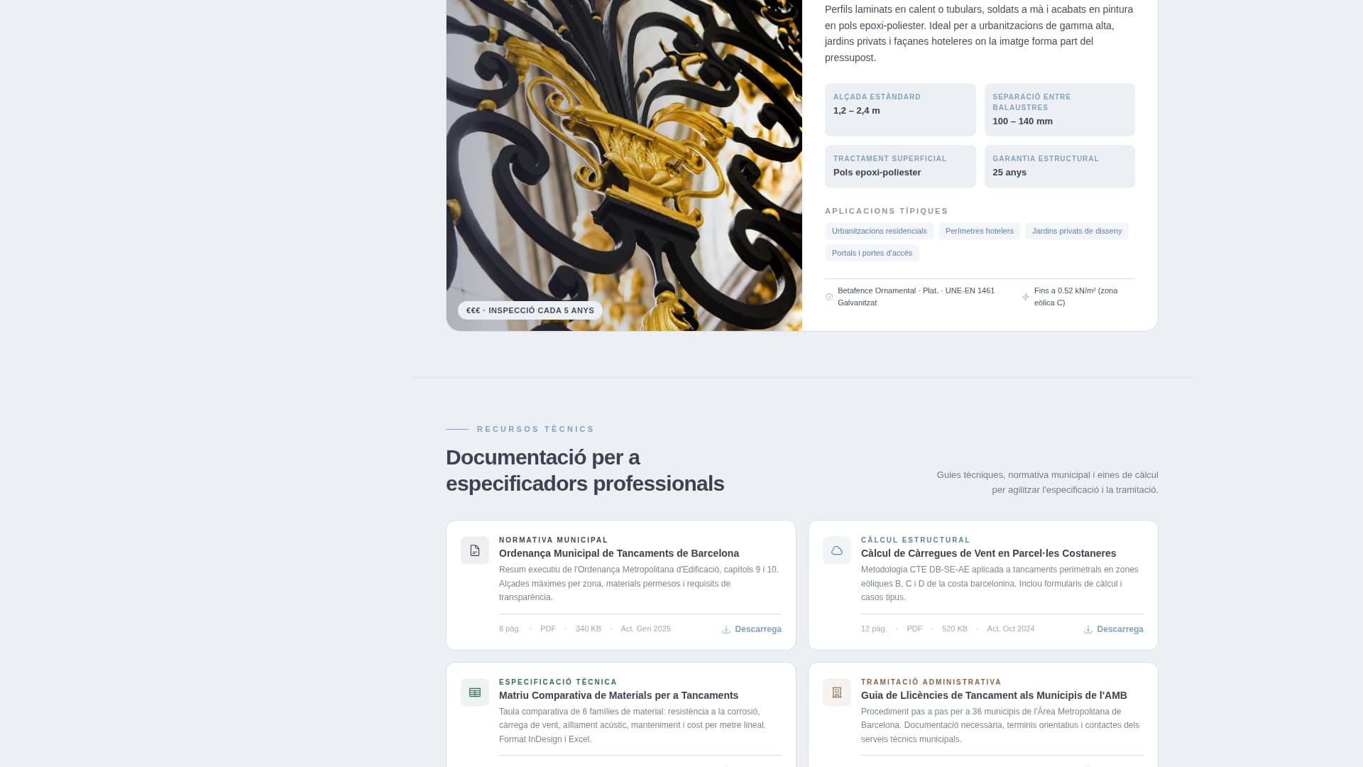 Cerca - Professional Fencing Landing Page Template