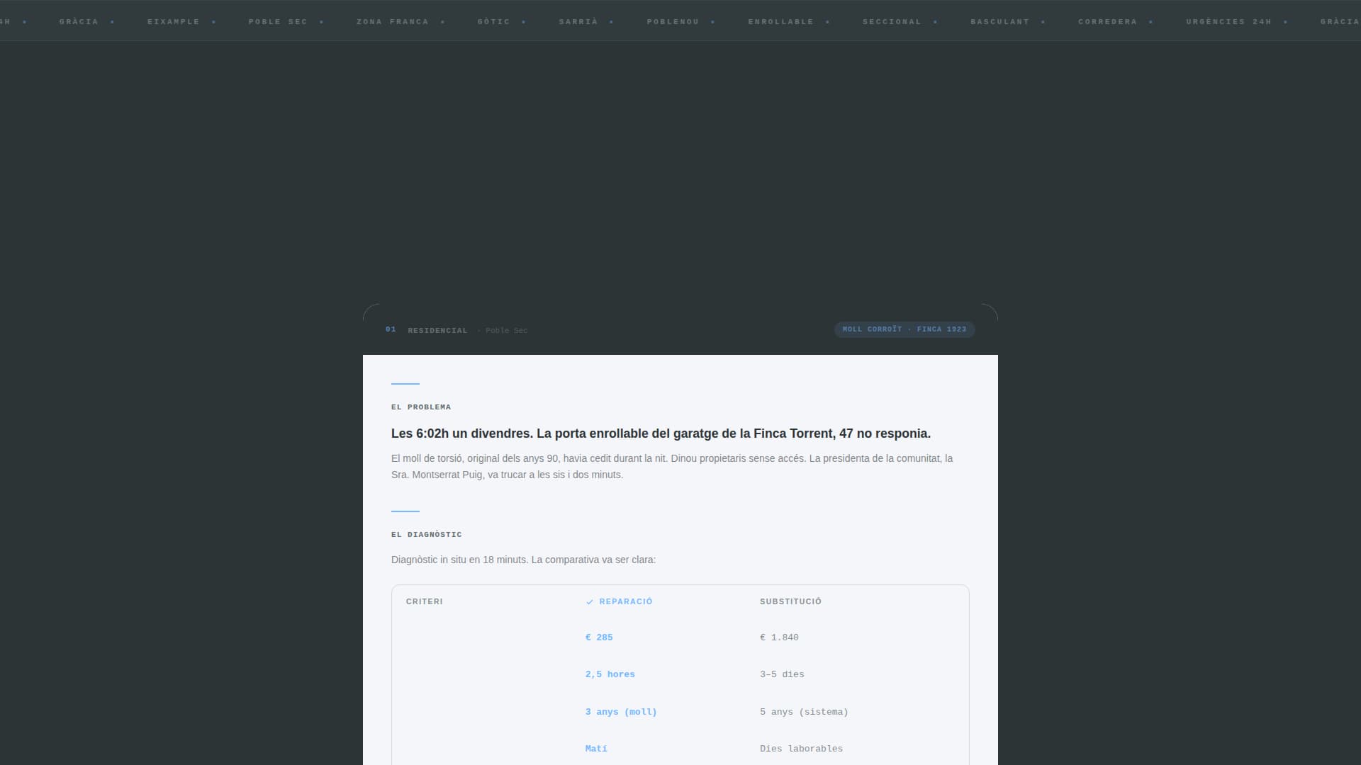 Puerta - Authoritative Garagedoor Landing Page Template