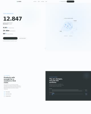 Brillo - Spotless Cleaning Landing Page Template