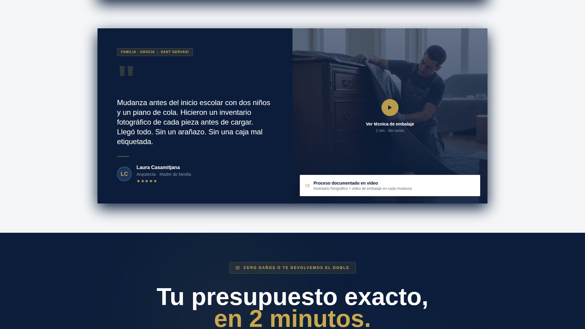 Traslado - Trusted Moving Landing Page Template