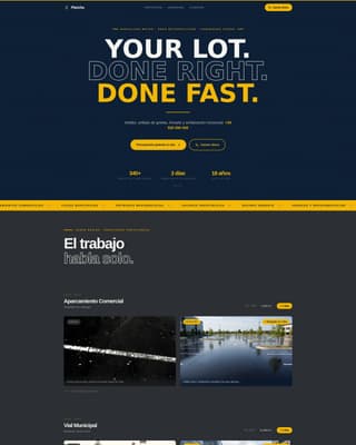 Plancha - Precision Paving Landing Page Template