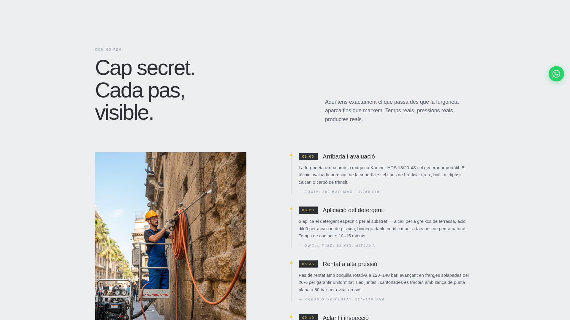 Blast - Industrial Pressurewashing Landing Page Template