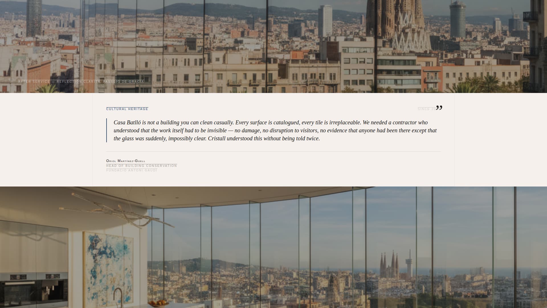 Cristall - Executive Windowcleaning Landing Page Template
