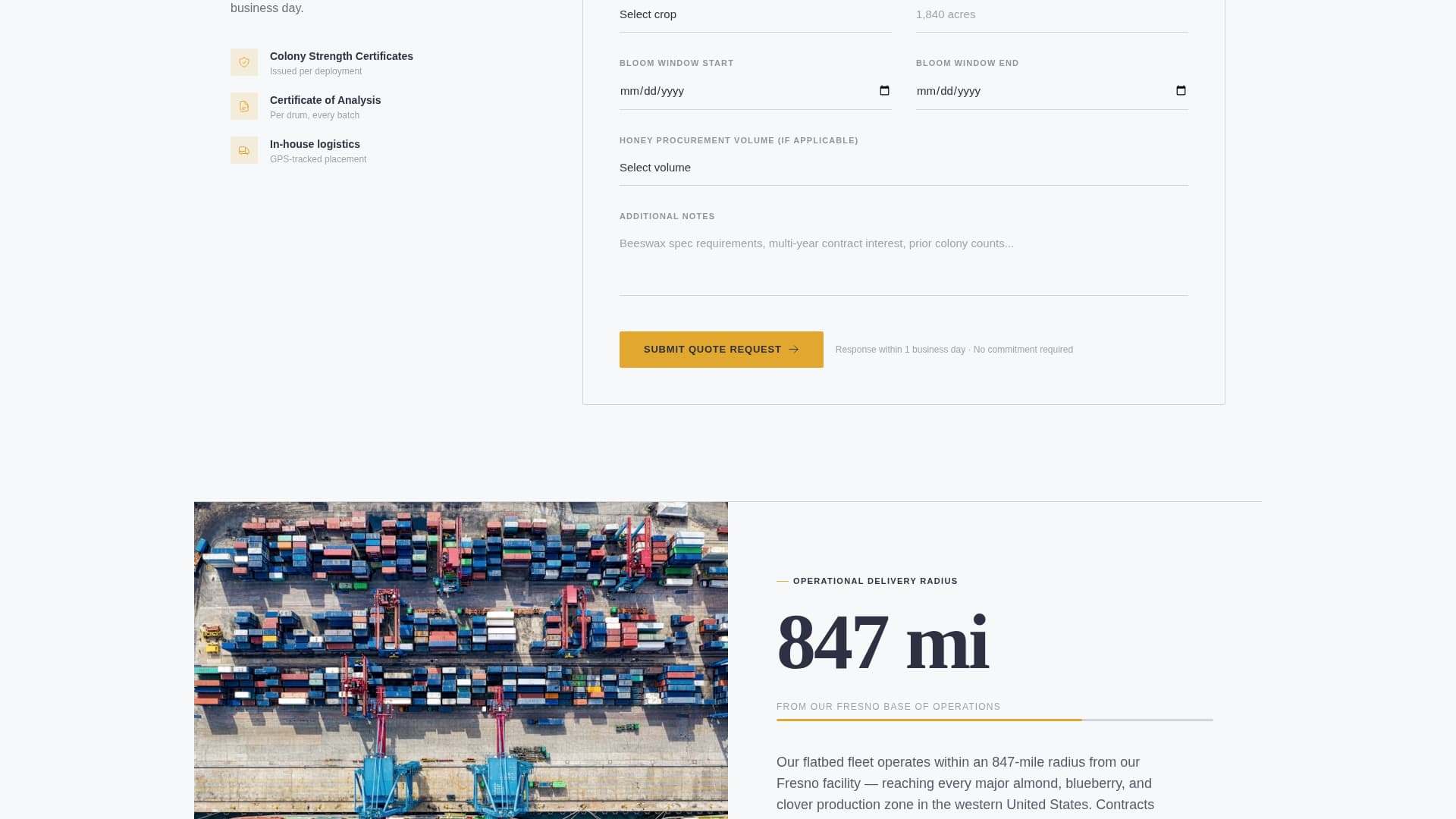 Apiary - Precision Beekeeper Landing Page Template