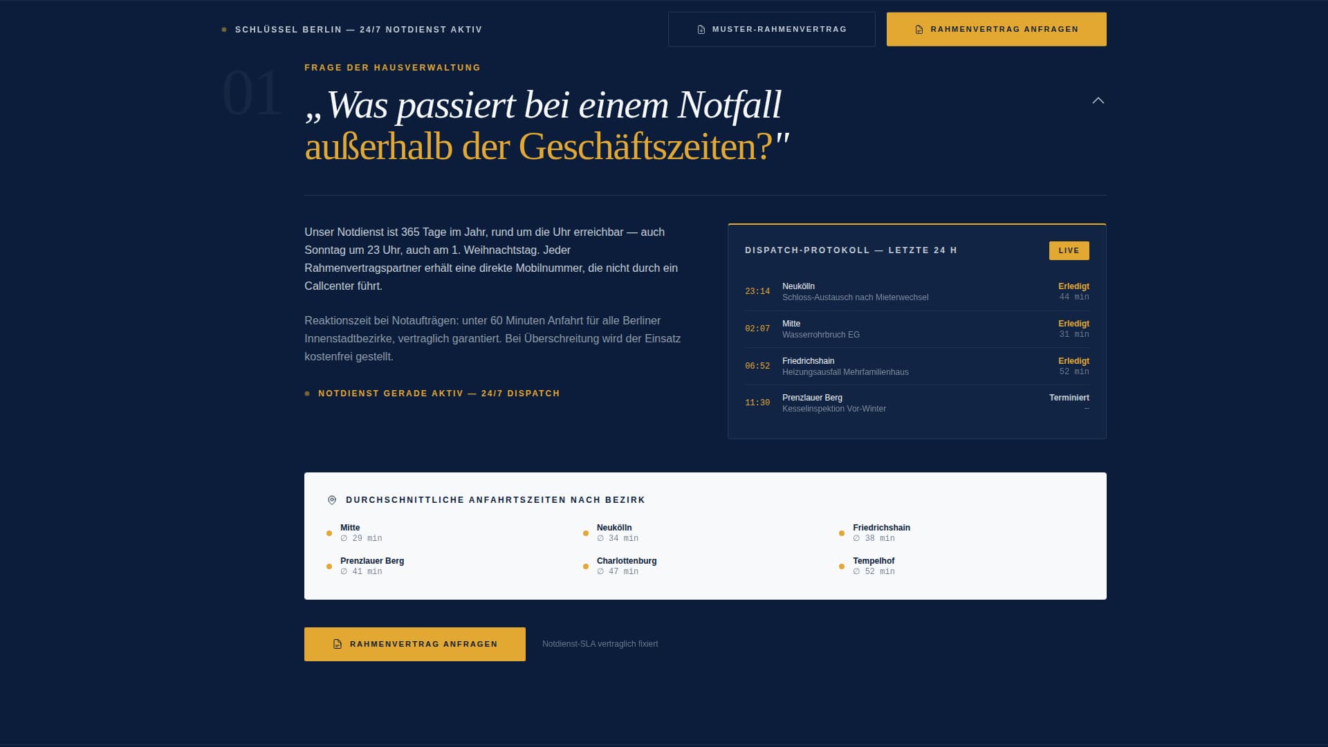 Schlssel - Authoritative Handyman Landing Page Template