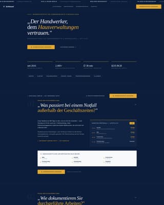 Schlssel - Authoritative Handyman Landing Page Template