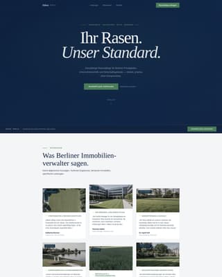 Mhen - Precision Lawncare Landing Page Template