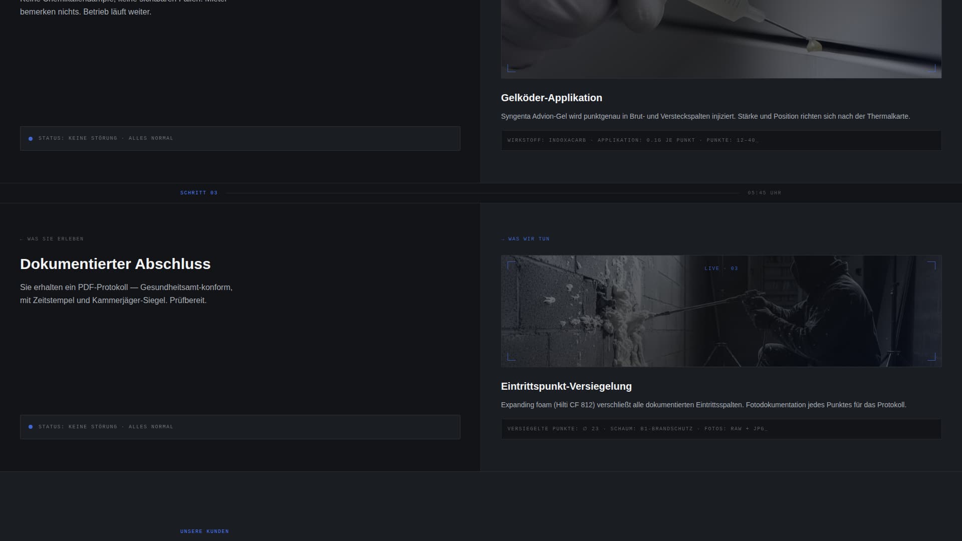 Schdling - Precision Pestcontrol Landing Page Template