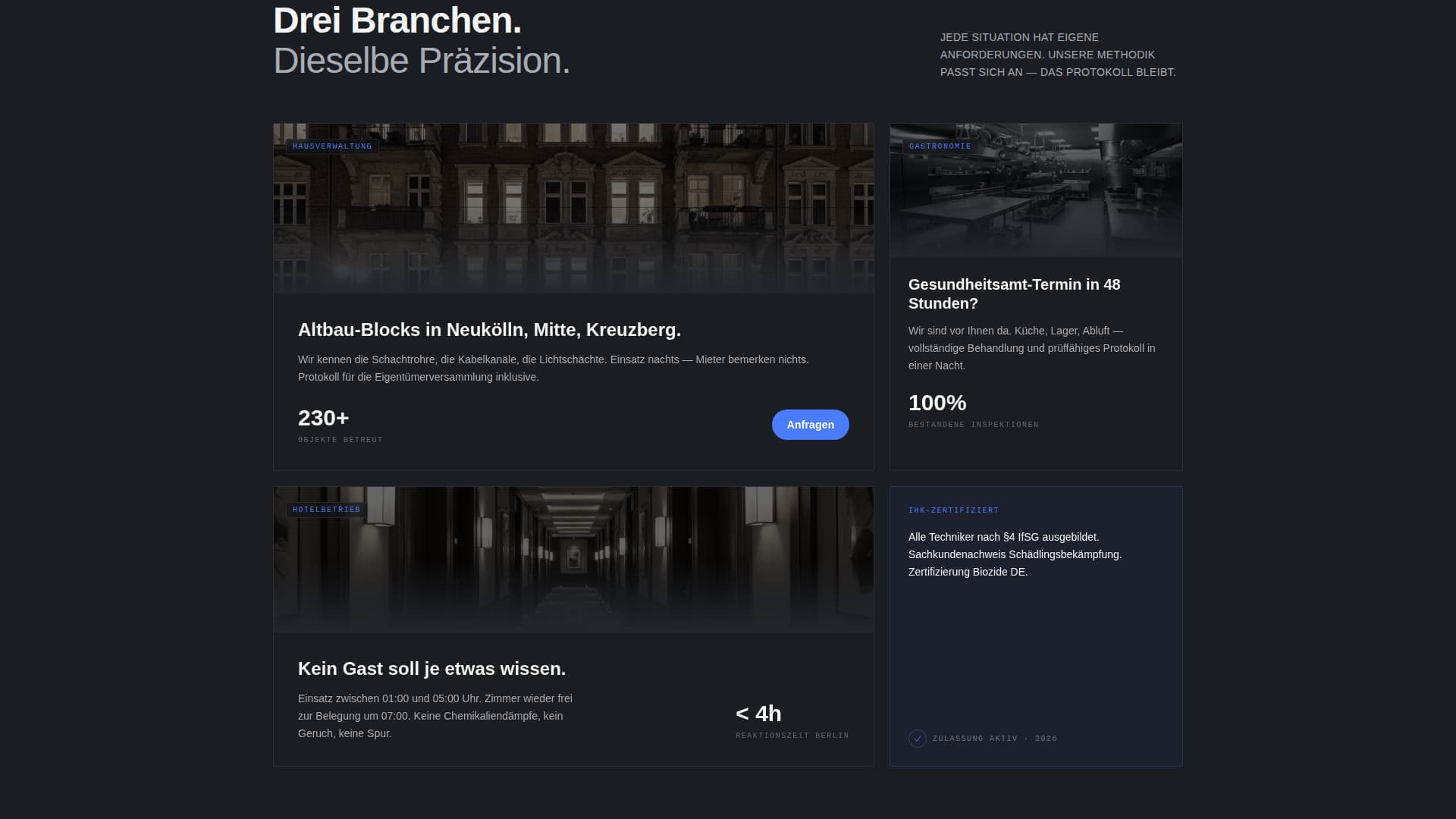 Schdling - Precision Pestcontrol Landing Page Template