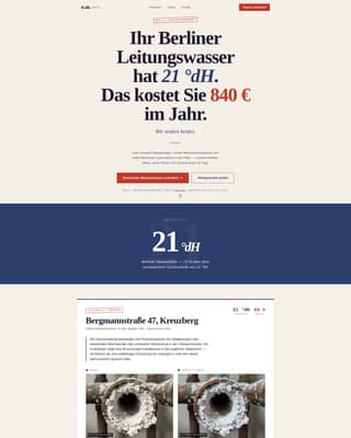 Kalk - Authoritative Descaling Landing Page Template