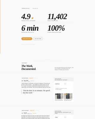 Torque — Expert Automotive Service Landing Page Template