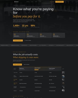 Bilge - Trusted Marine Landing Page Template
