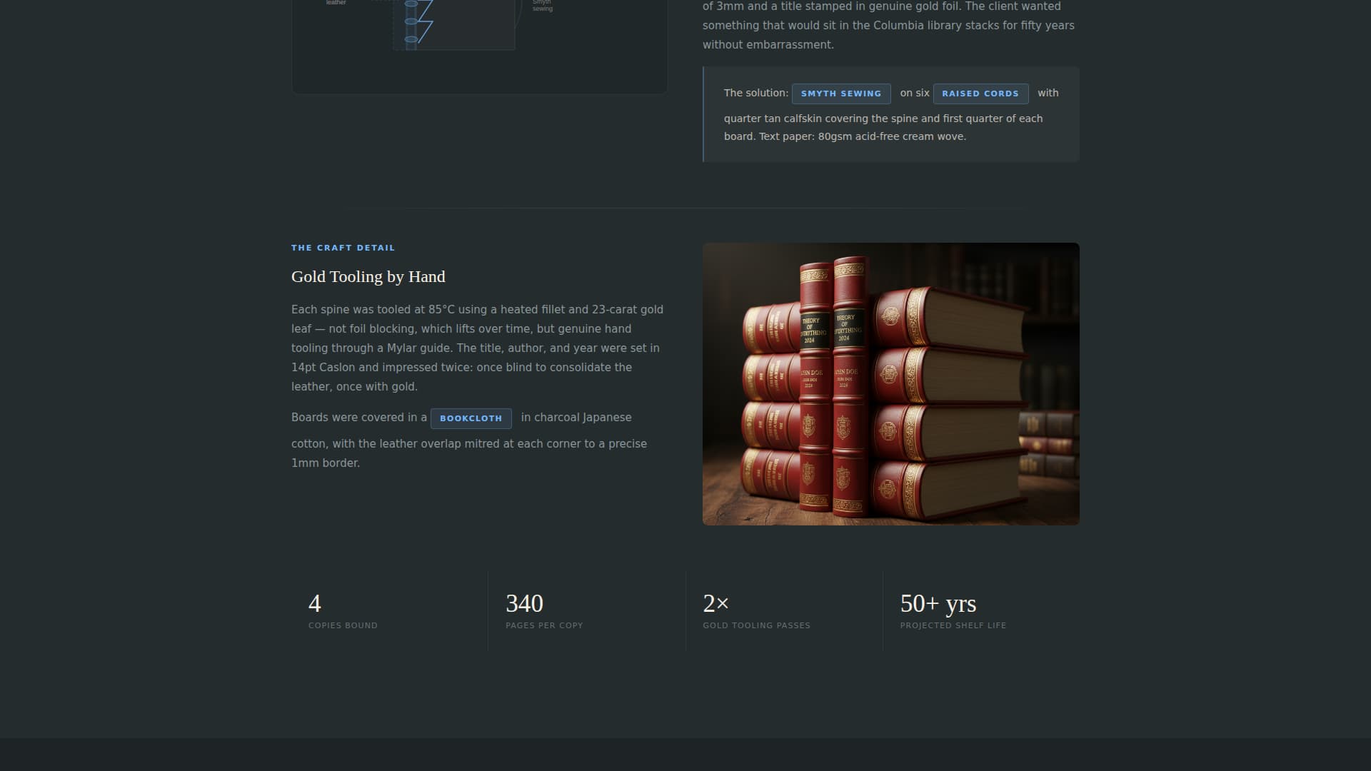 Bind - Timeless Bookbinder Landing Page Template