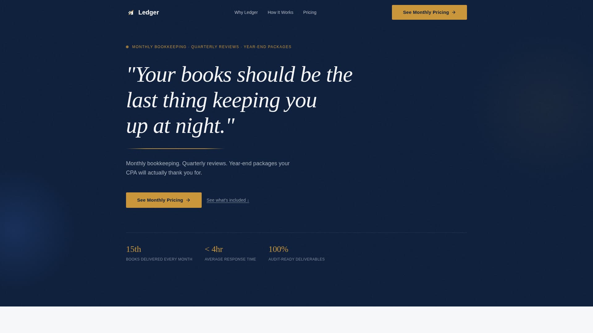 Account — Precision Accounting Assistant Landing Page Template Template ...