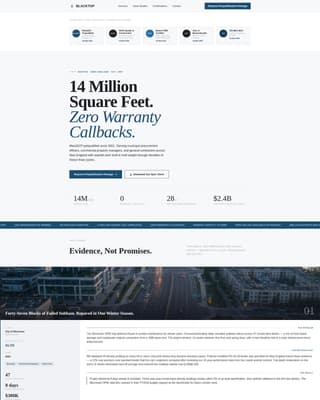 Blacktop - Authoritative Paving Landing Page Template