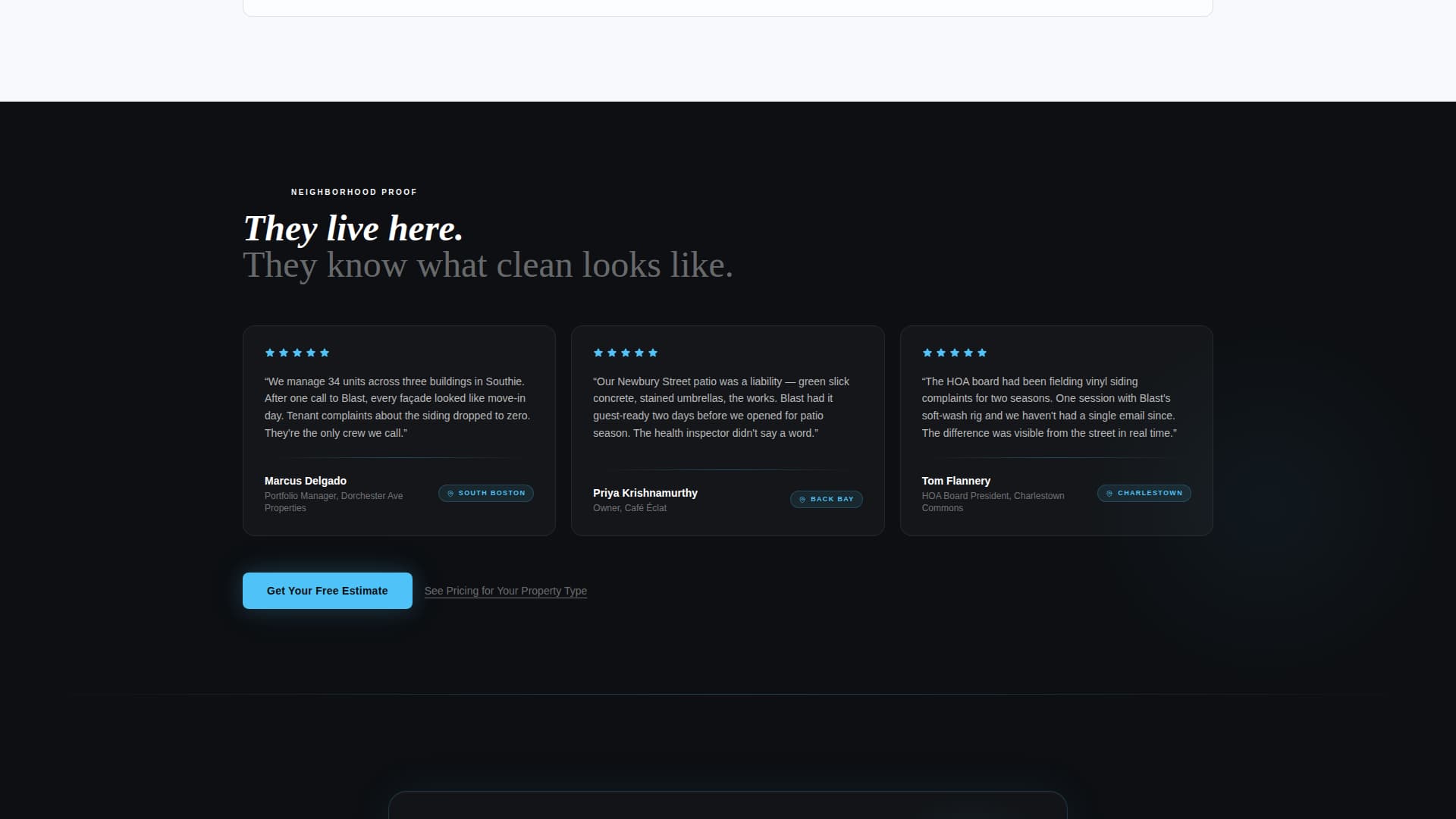 Blast — Industrial Cleaning Service Landing Page Template