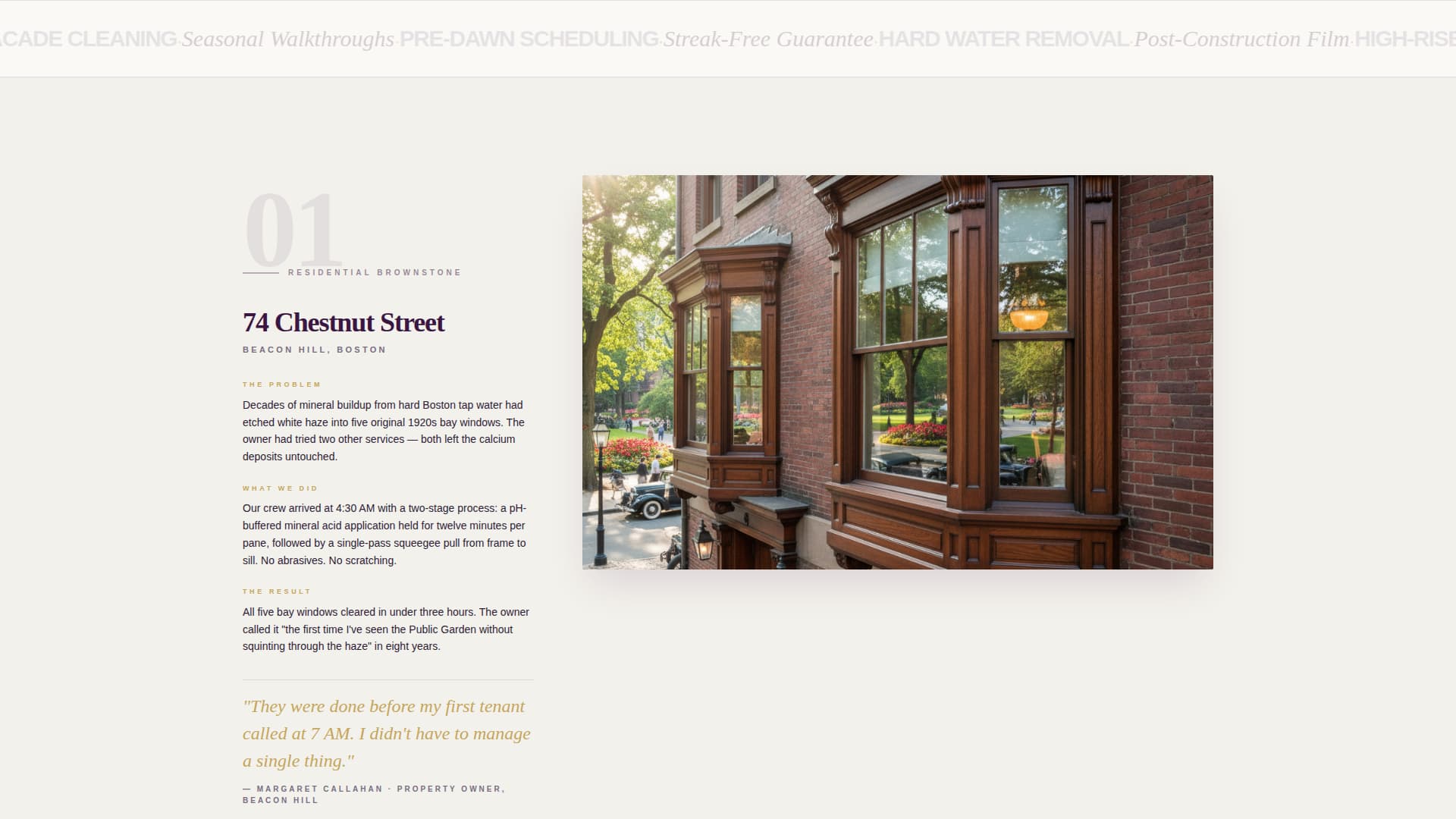 Squeegee - Reliable Windowcleaning Landing Page Template
