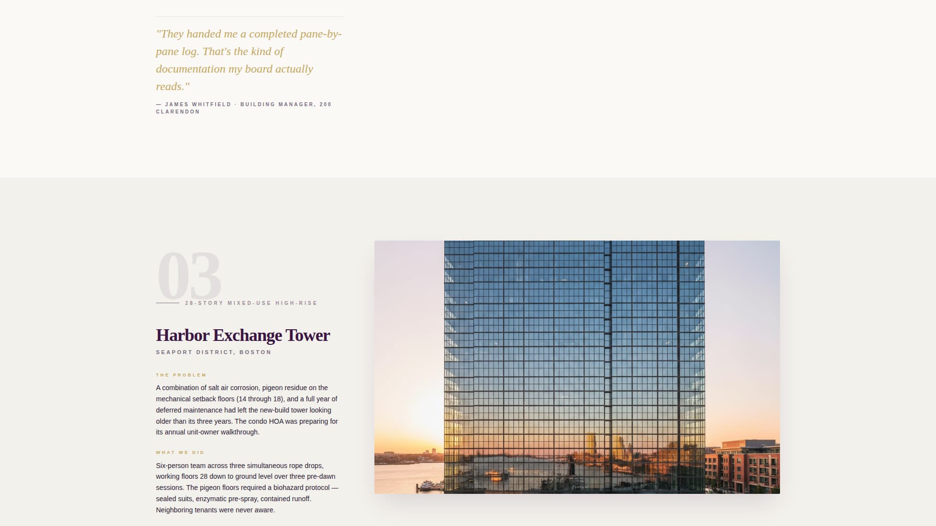 Squeegee - Reliable Windowcleaning Landing Page Template
