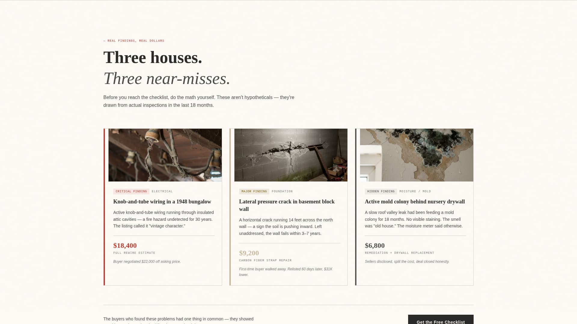 Inspect - Trustworthy Buildinginspector Landing Page Template