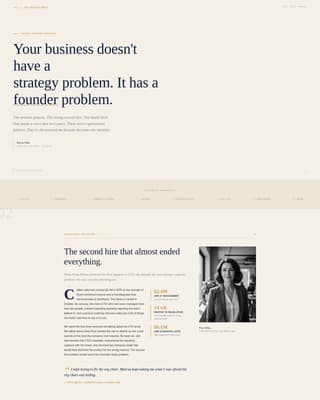 Counsel - Authoritative Businesscoach Landing Page Template