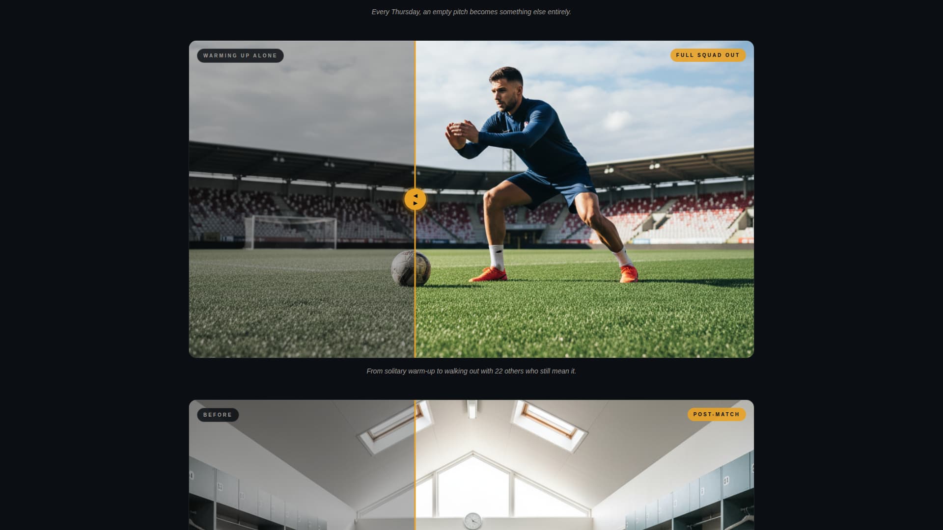 Soccer - Premium Masters Landing Page Template