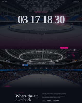 Edge — Thrilling Speed Skating Landing Page Template