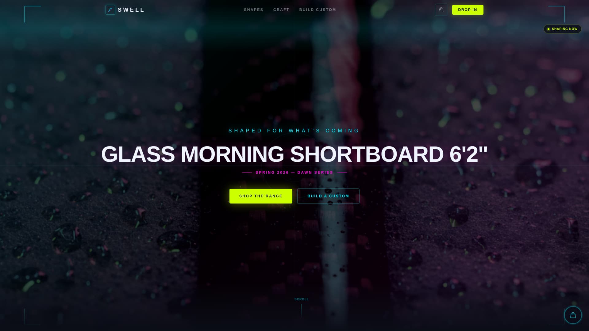 Breaker — Bold Wave Sports Landing Page Template