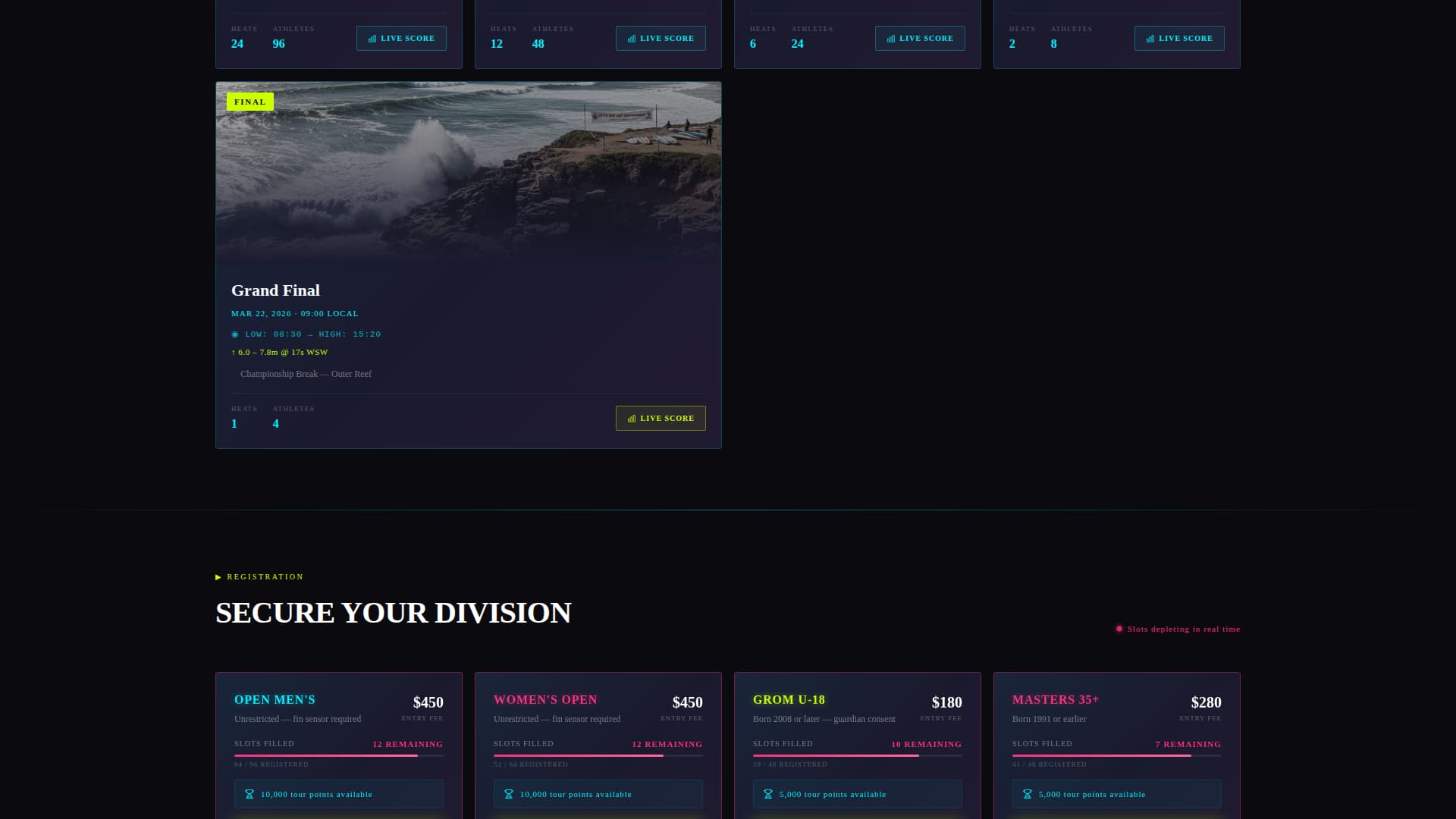 Shred — Adrenaline Board Culture Landing Page Template