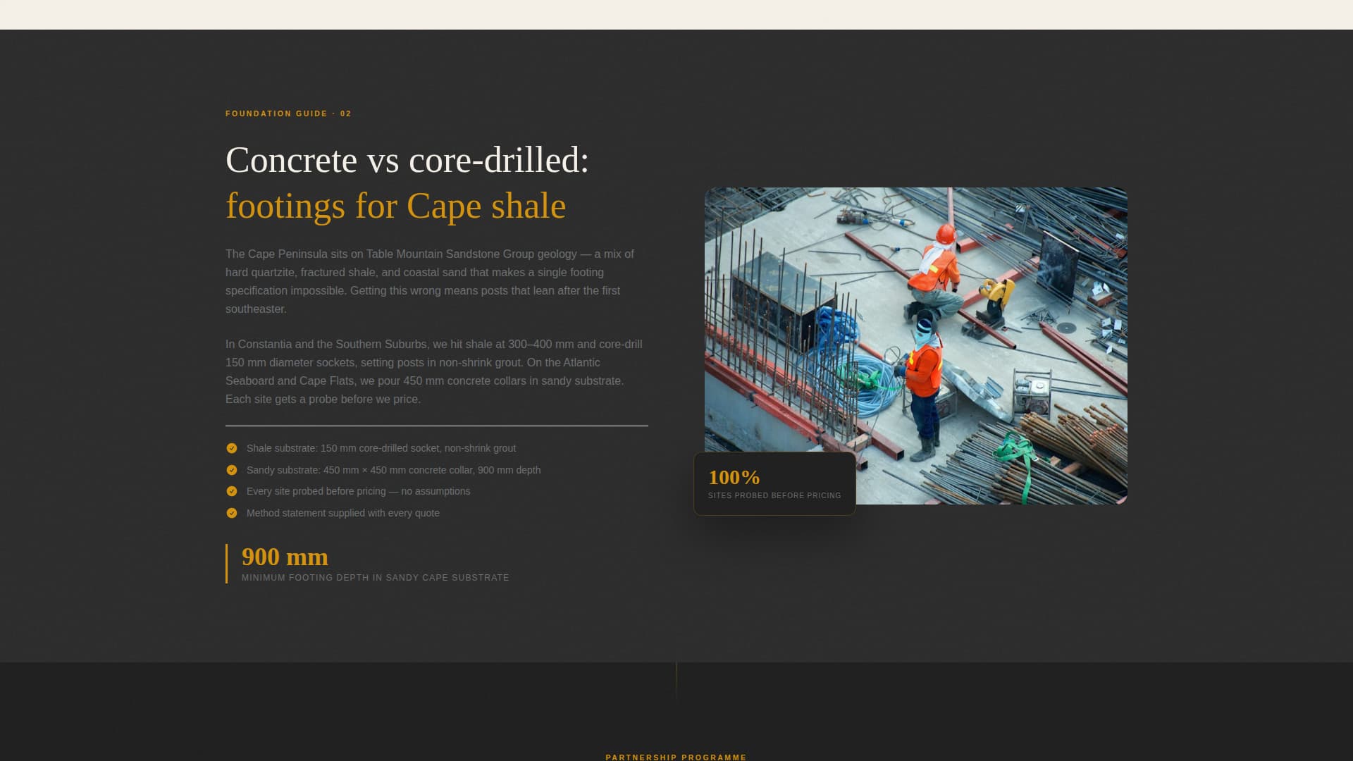 Palisade - Industrial Fencing Landing Page Template