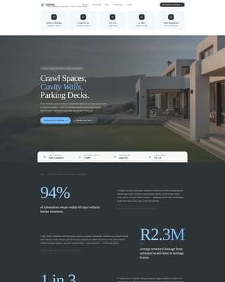 Safeguard — Proven Pest Management Landing Page Template