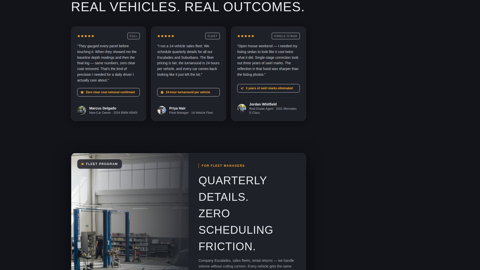 Detaildiscount - Precision Detailing Landing Page Template
