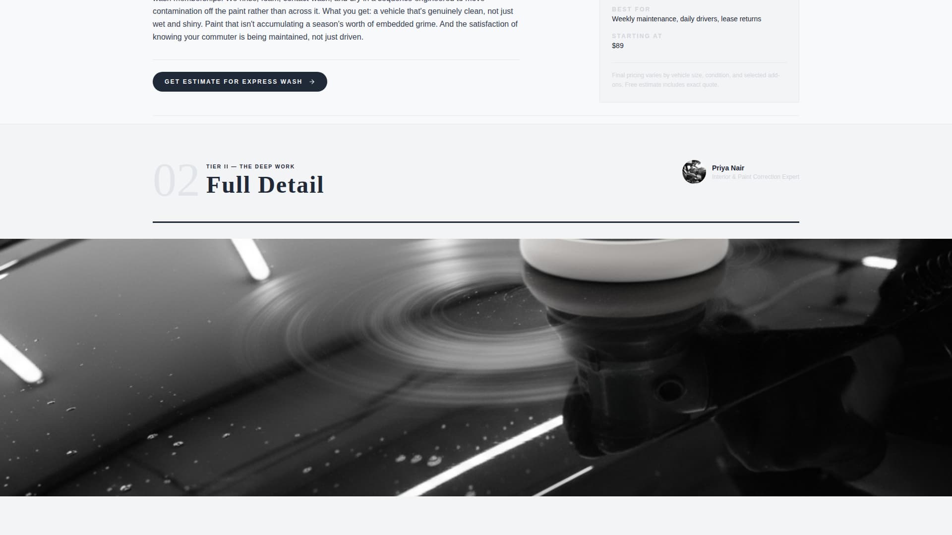 Car Wash Marketing Blog Website Template