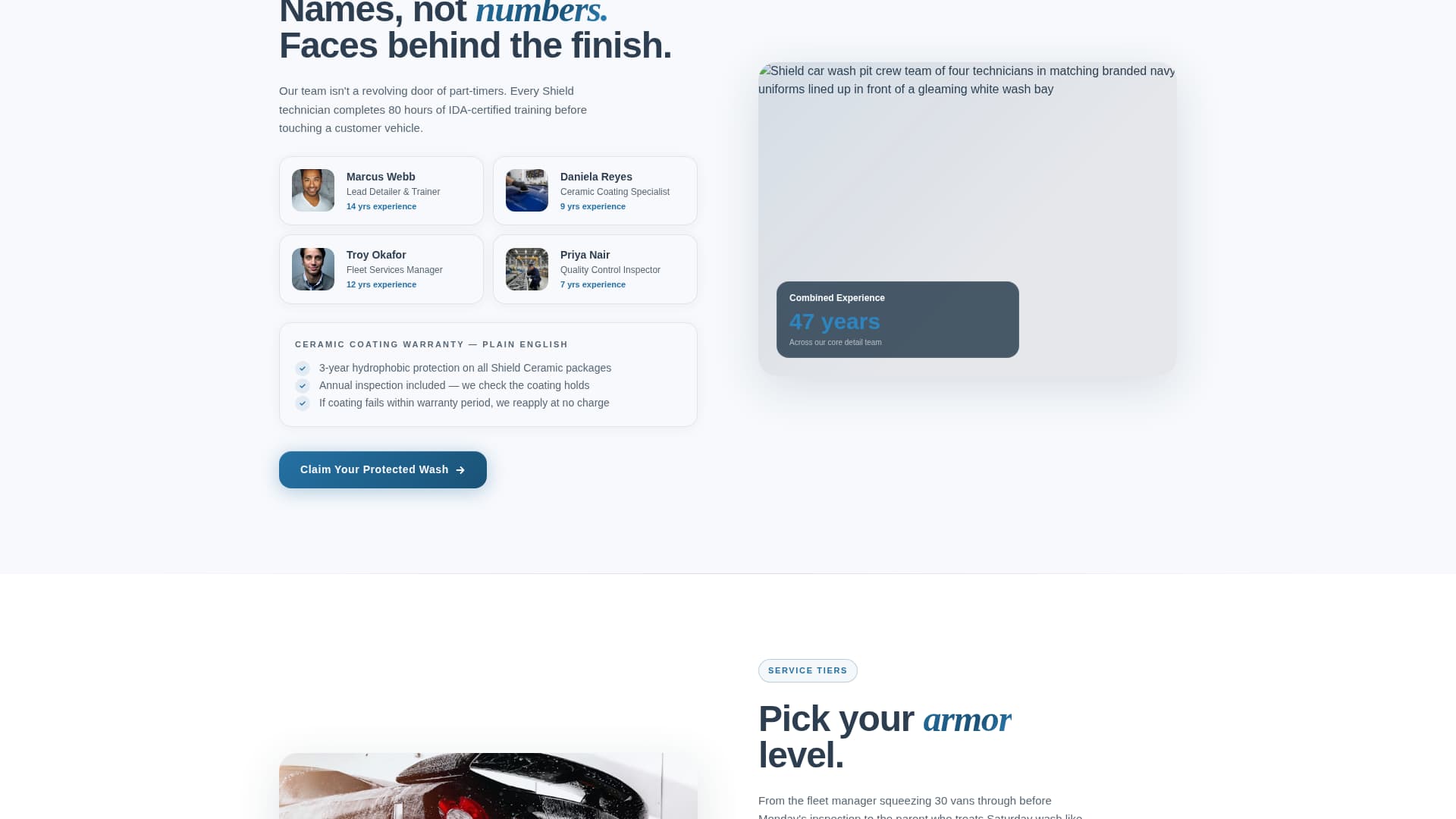 Car Wash Marketing Booking Website Template