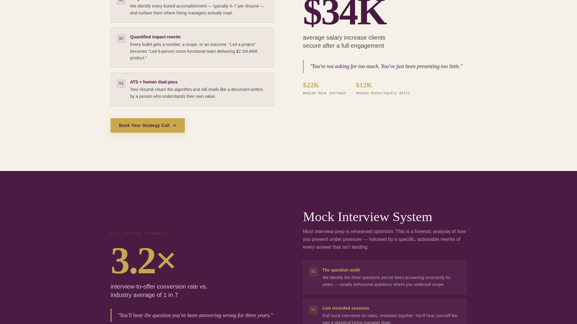 Career Coach Specialist Careers Website Template