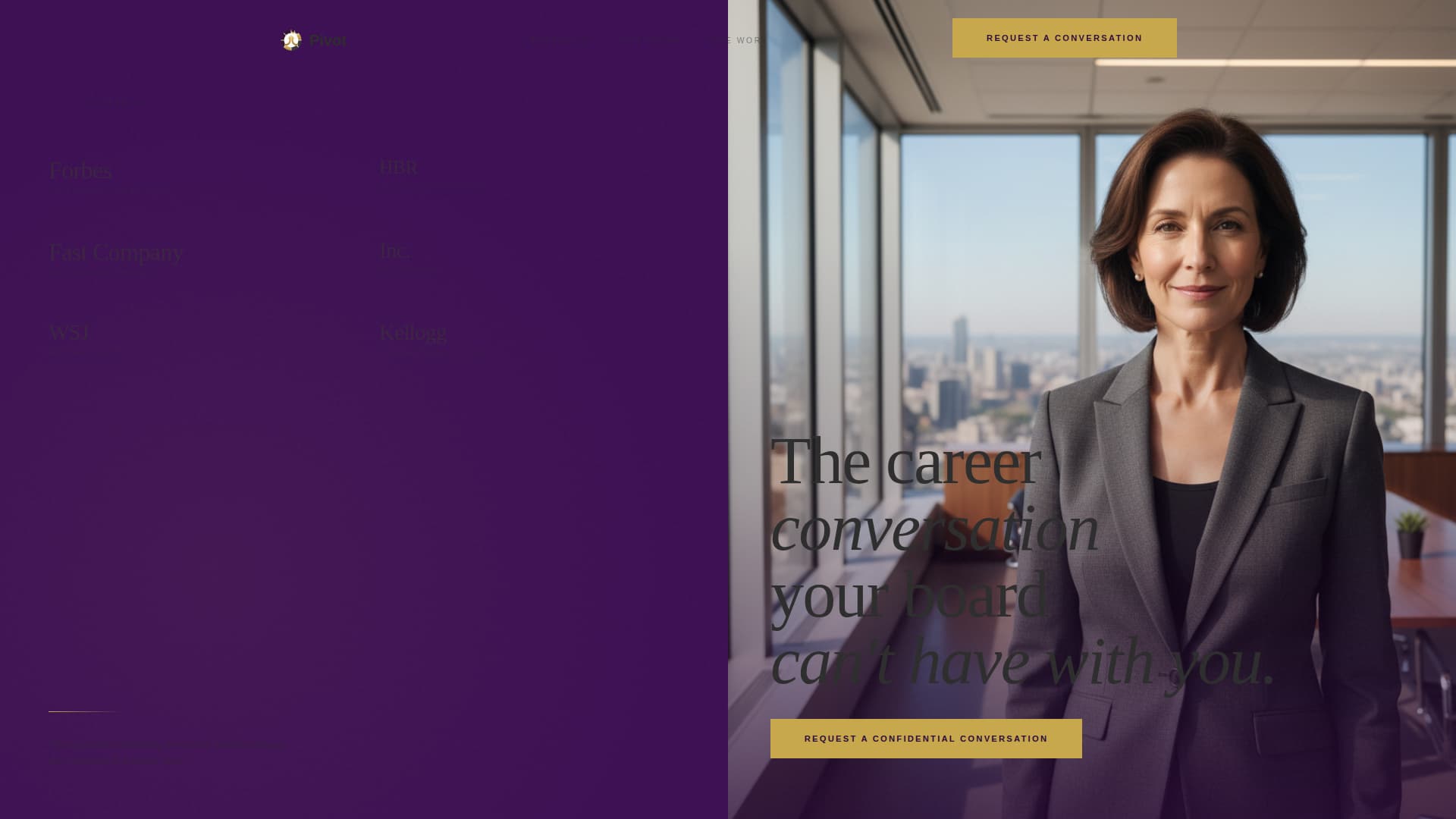 Career Coach Booking Website Template