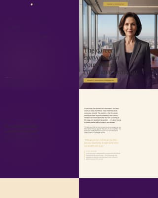 Career Coach Booking Website Template
