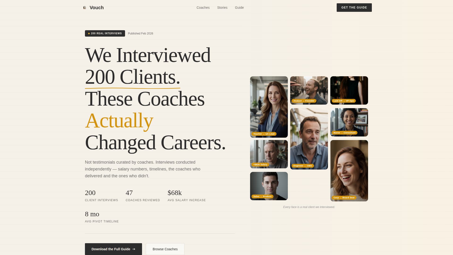Career Coach Advanced Careers Website Template