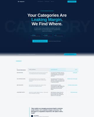 Supply Chain & Procurement Professional Website Template