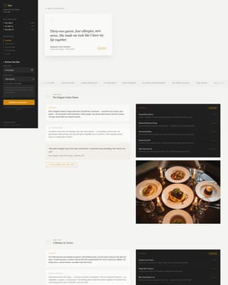 Sear - Precision Chef Landing Page Template