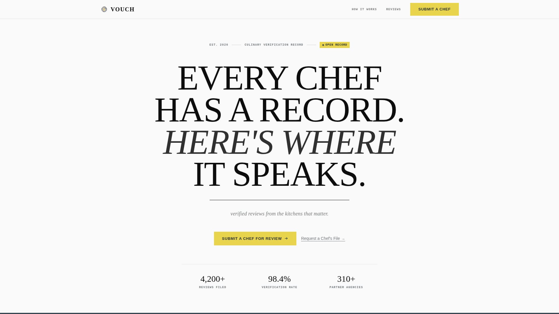 Chef - Premium & Landing Page Template