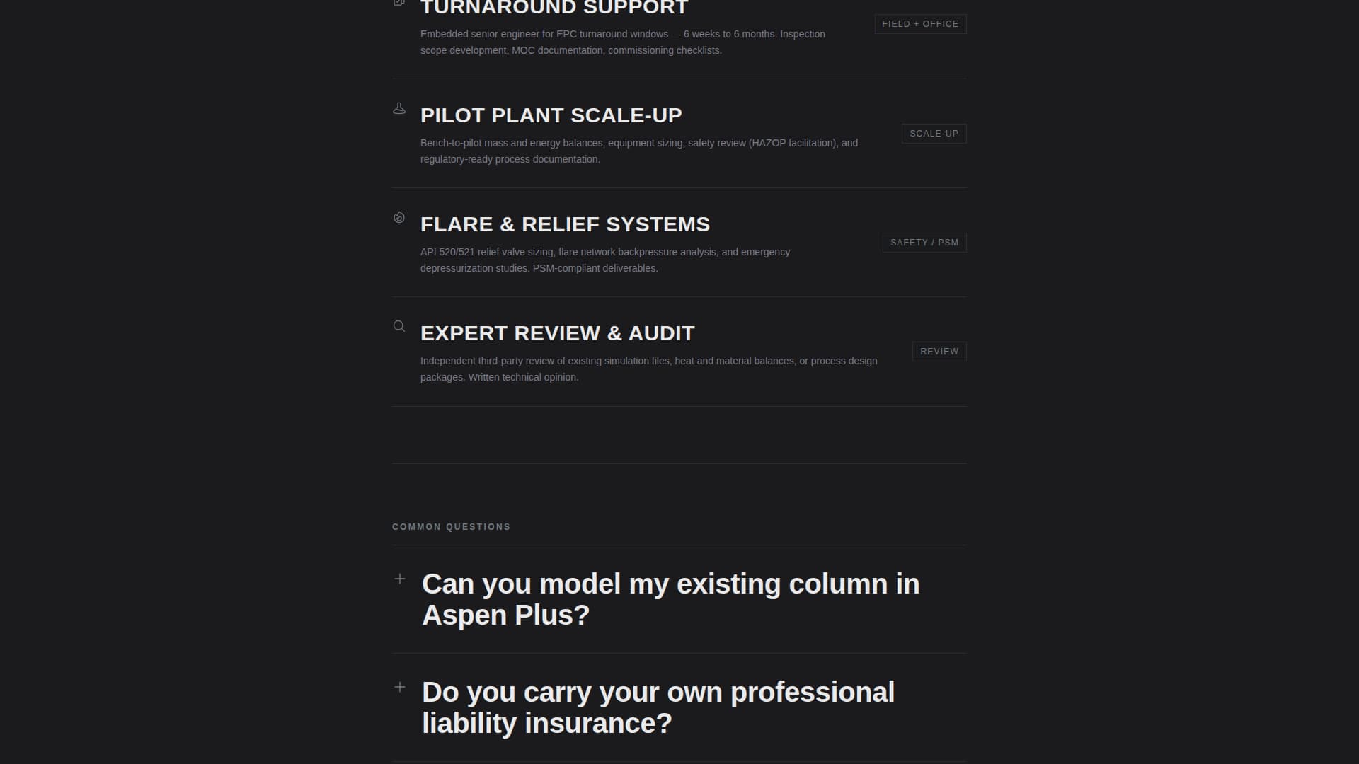 Reactor - Trusted Chemicalengineering Landing Page Template