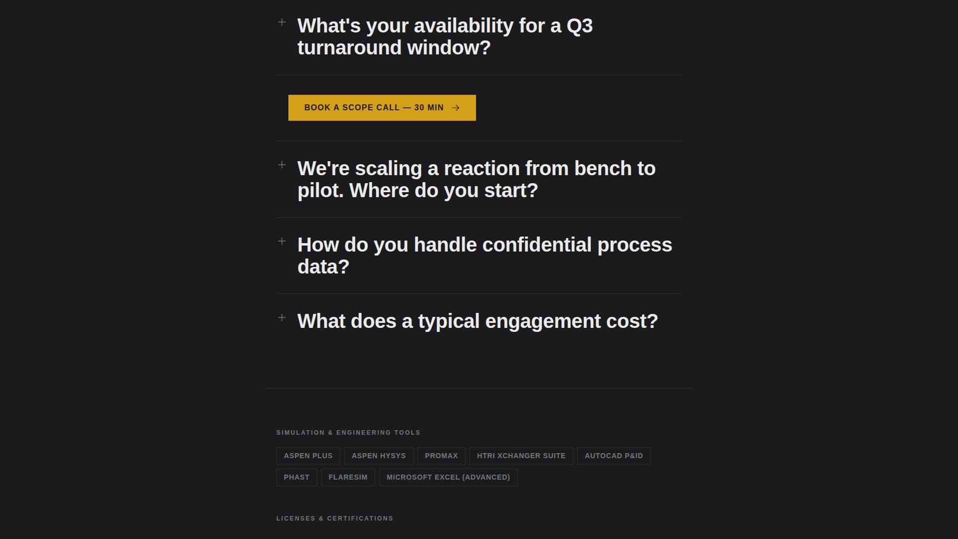 Reactor - Trusted Chemicalengineering Landing Page Template