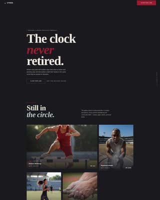 Stride - Powerful Masters Landing Page Template