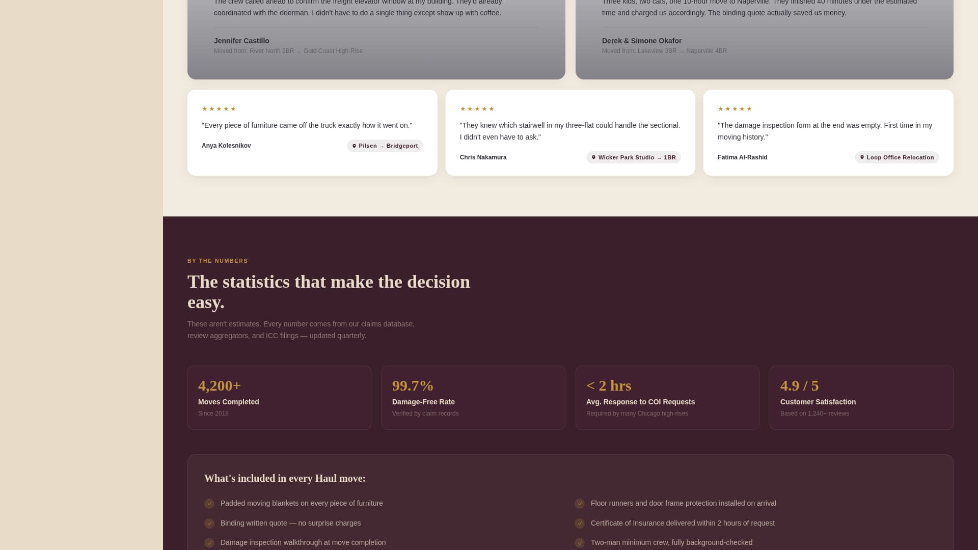 Transit — Rapid Relocation Services Landing Page Template