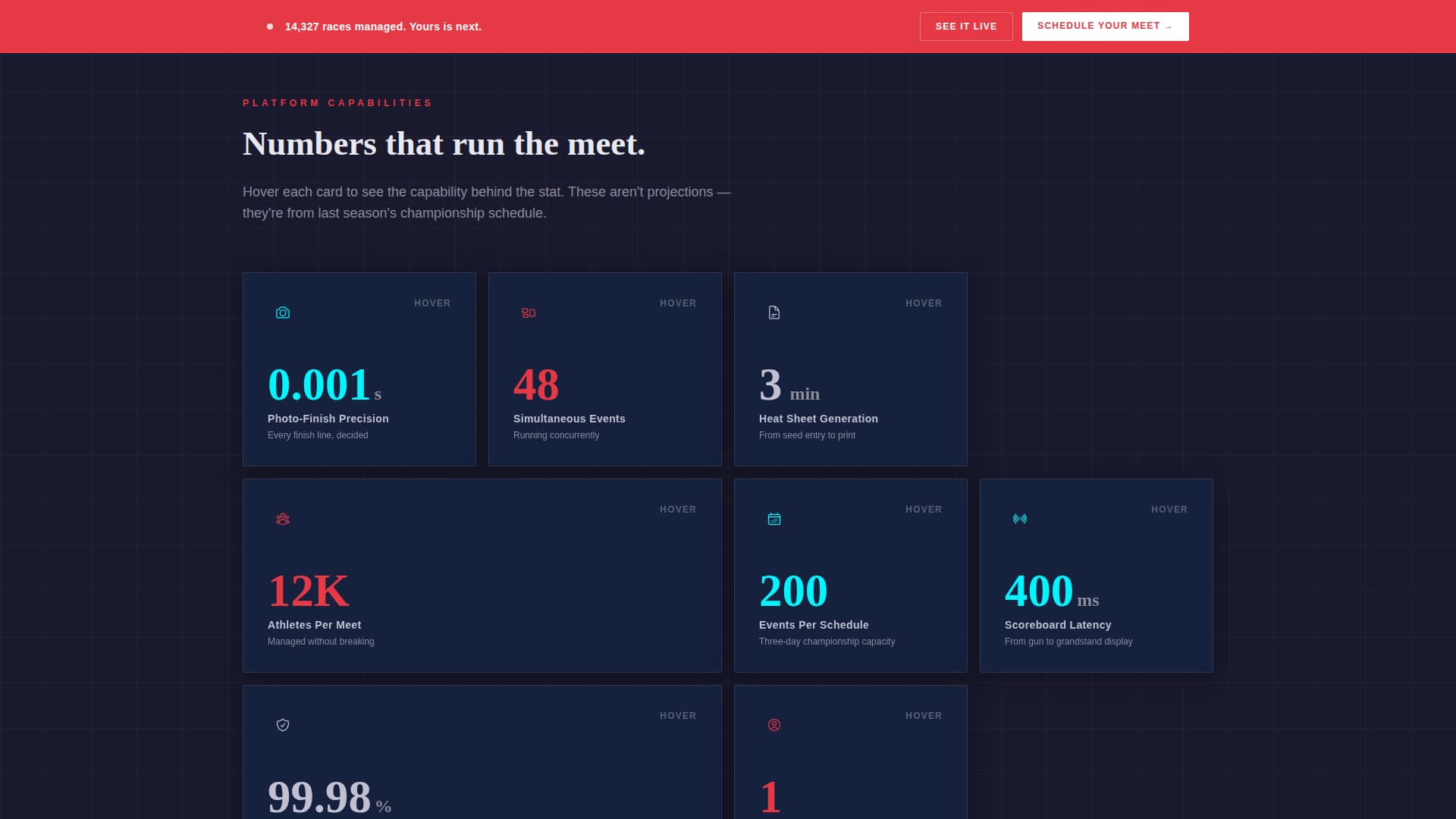Blocks - Powerful Competition Landing Page Template