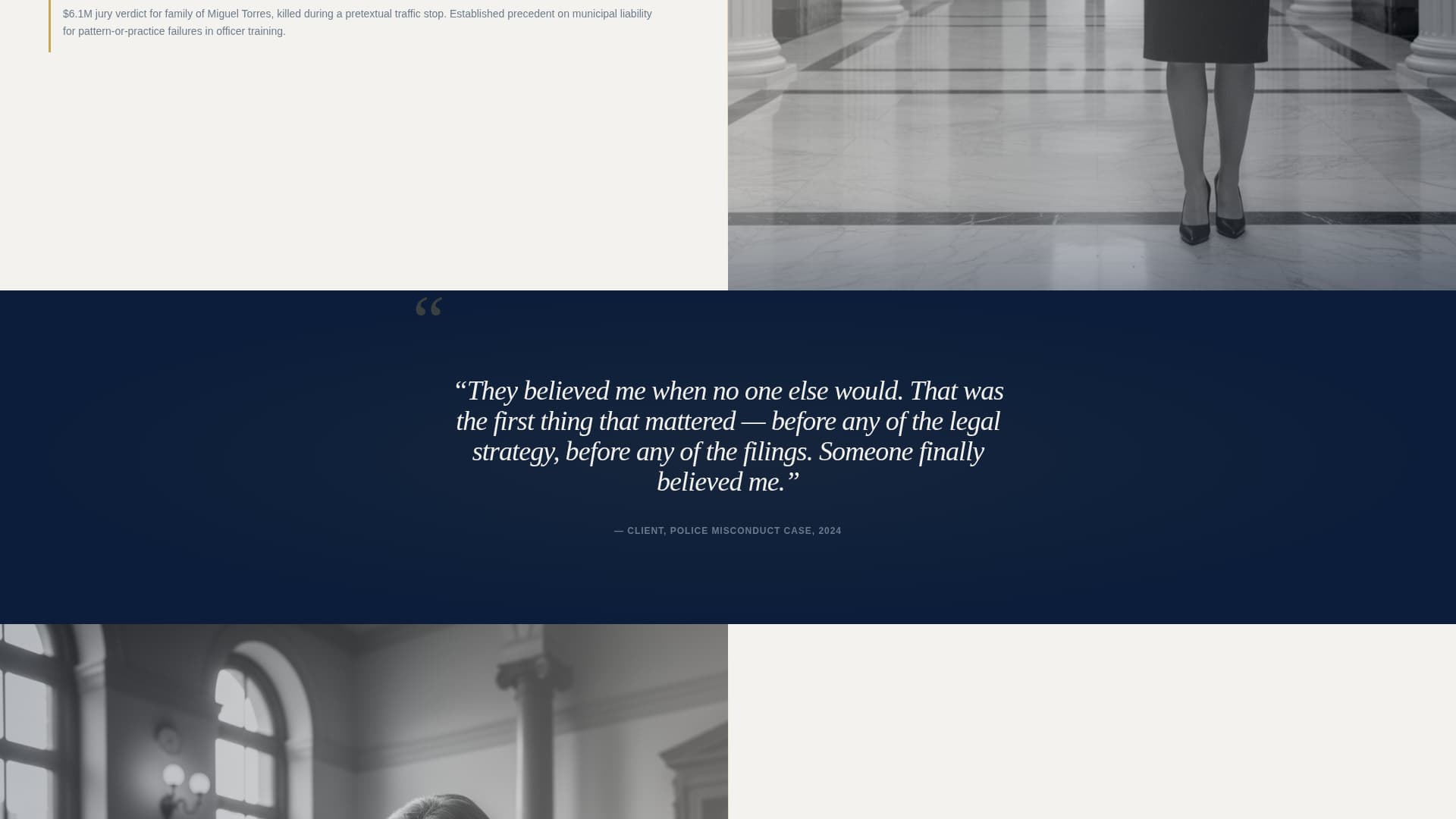 Advocate - Powerful Civilrights Landing Page Template