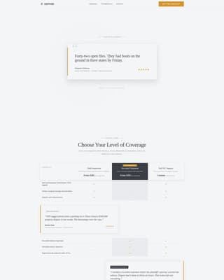Depose - Authoritative Claimsinvestigator Landing Page Template