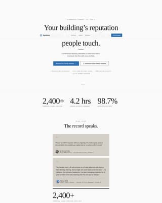 Spotless - Trusted Commercialcleaning Landing Page Template